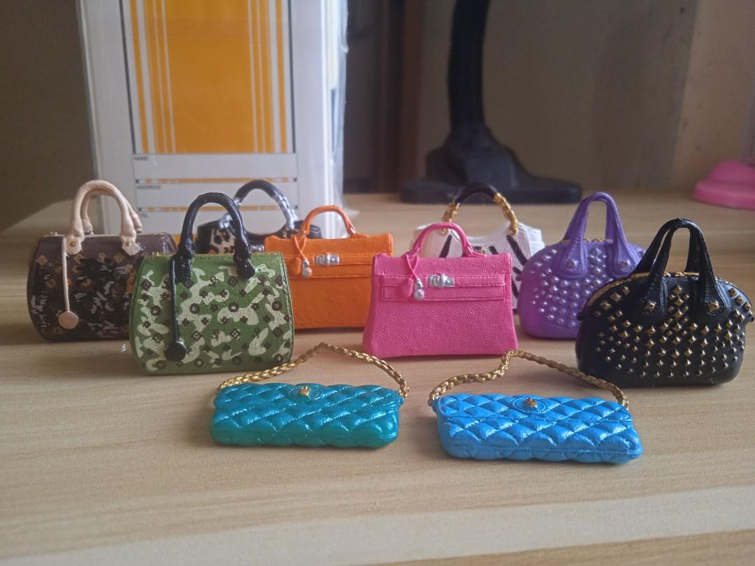 112 Miniature Designer Bags Charm ideal for your dolls/Diorama