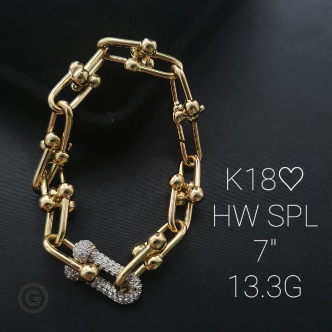 18k Japan Gold Hardware Bracelet  HLY Avenue Jewelry