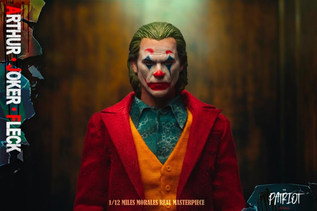 2019 1/12 DC Patriot Studio Arthur Wayne Joaquin Phoenix Joker Action Figure, Hobbies & Toys