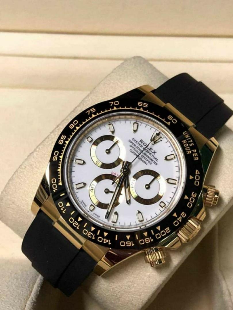 Brand New 2021 Rolex Daytona Oysterflex White Dial, Luxury, Watches on  Carousell