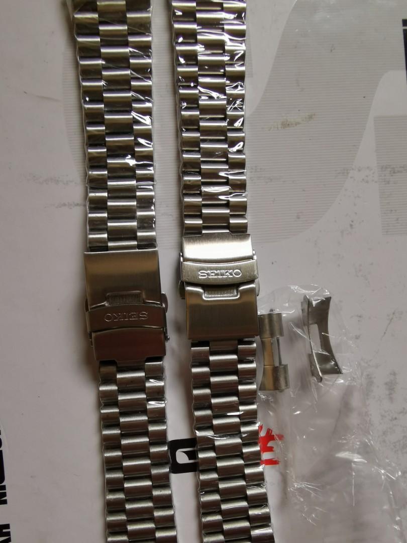 20mm ,22mm Silver President bracelet, metal watch strap, watch band for  Seiko SKX007, 009, 011, 013, 031, 171, 173, 175, 7002, Srpd, SRPE, SRPF,  6039-729,729A,7290, sea urchin SNZF15, 17 , SRP599, SRP601, 603, 605, Srpd,  SRPE, and most watches, Luxury ...