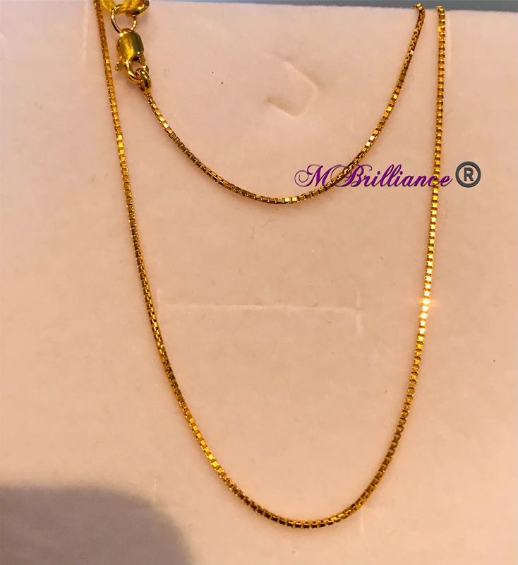 916 gold box chain Women s Fashion Jewelry Organisers