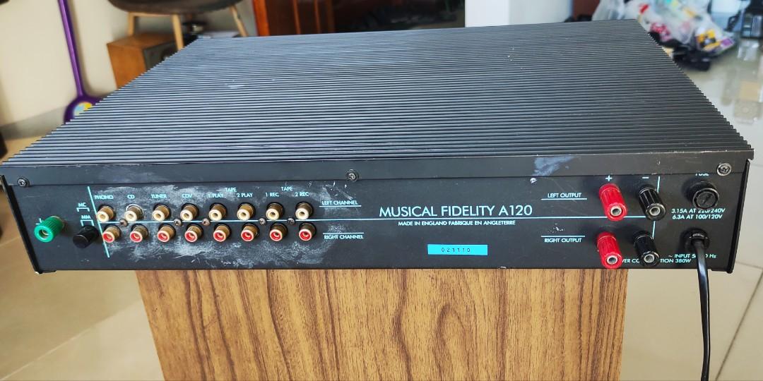 メーカー Musical Fidelity A120 いやらしく ジャンク 通電確認済 アンプ