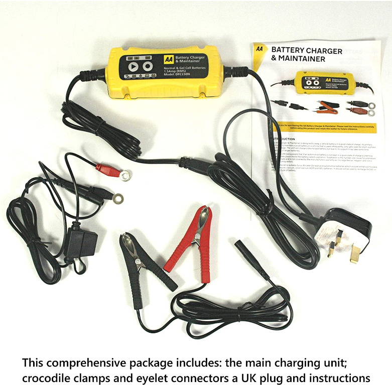 car battery charging unit