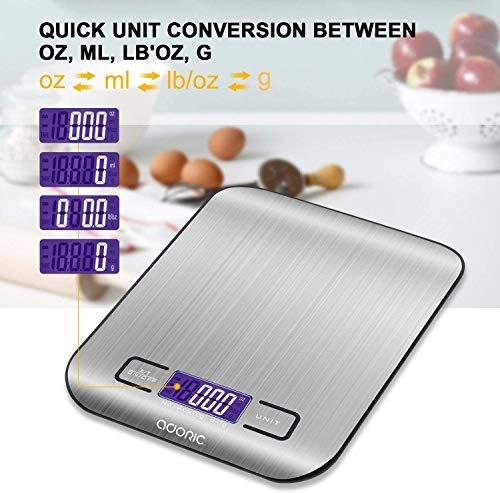 ADORIC Food Scale Digital Scale Professional Electronic Scale