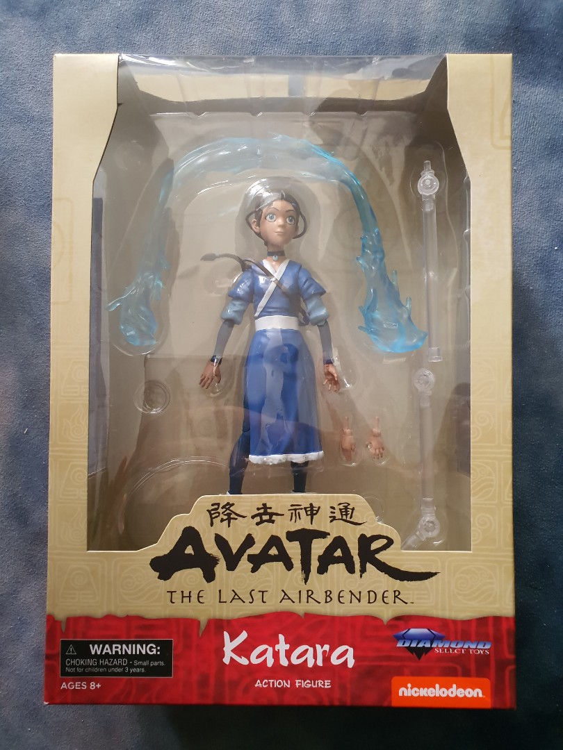 Avatar The Last Airbender Katara diamond select figure, Hobbies & Toys ...