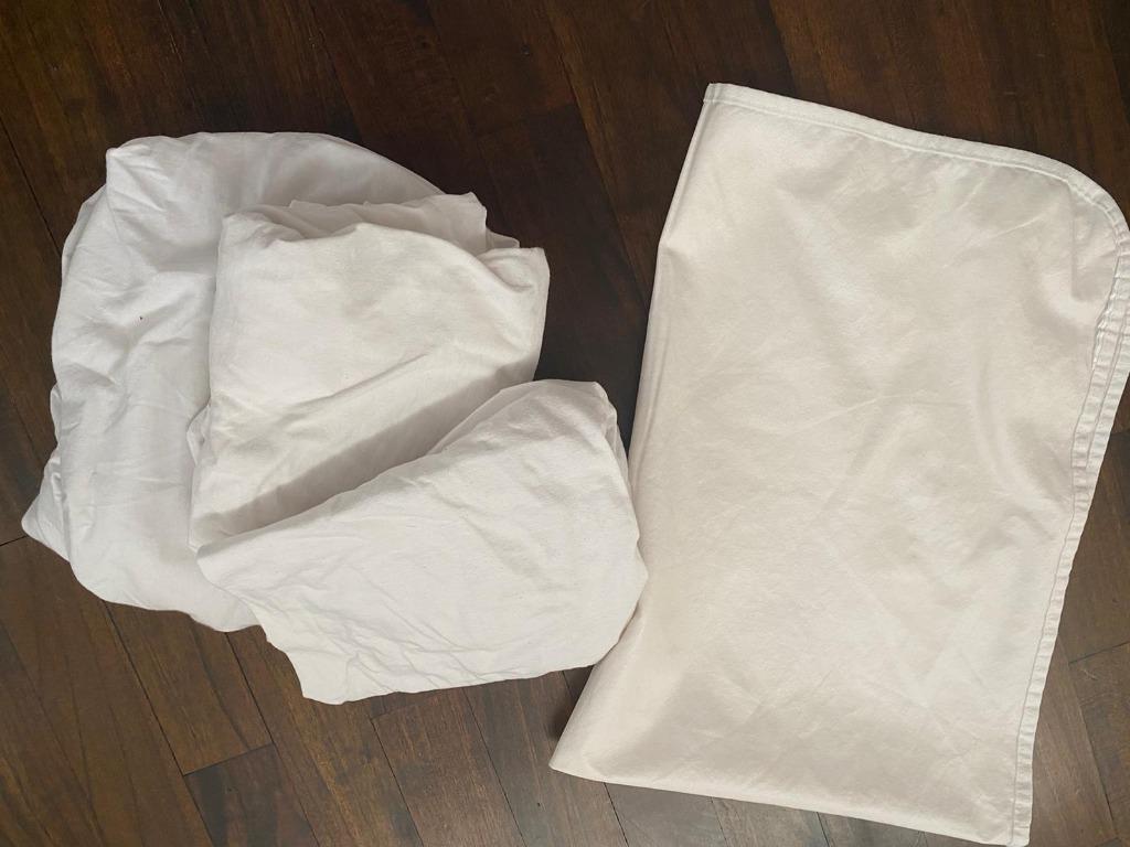 Luxury Baby cot +mattress +fitting sheet +plastic sheet, Babies & Kids