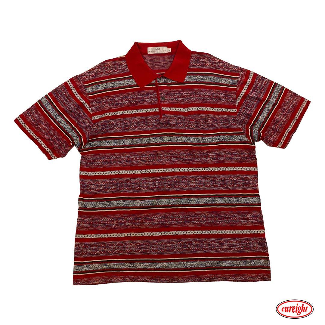 Balenciaga cheap polo red