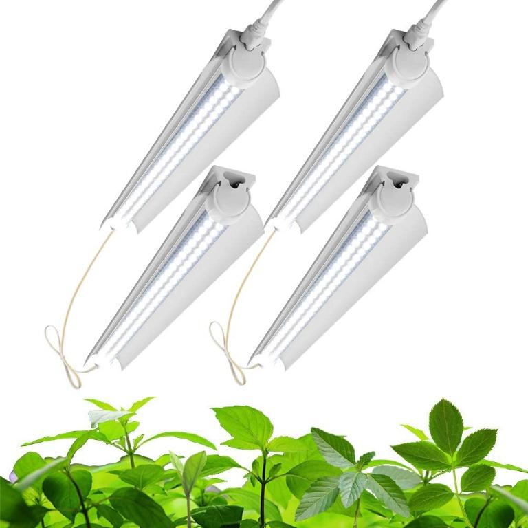 3/5Pcs LED Grow Light Strip Full Spectrum T8 Tube for Indoor Plant Growing Lamp 