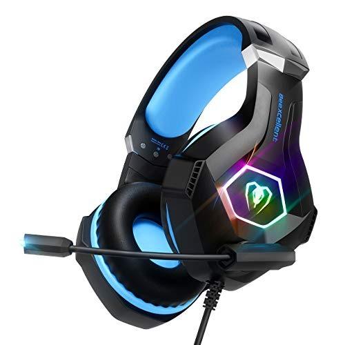 beexcellent gaming headset with noise canceling mic