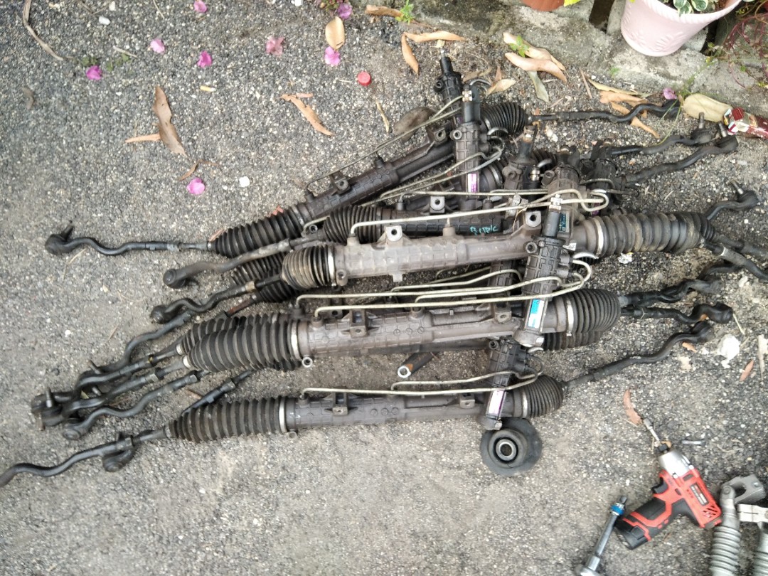 Bmw E46 Msport Steering Rack Purple Blue Tag, Auto Accessories on Carousell