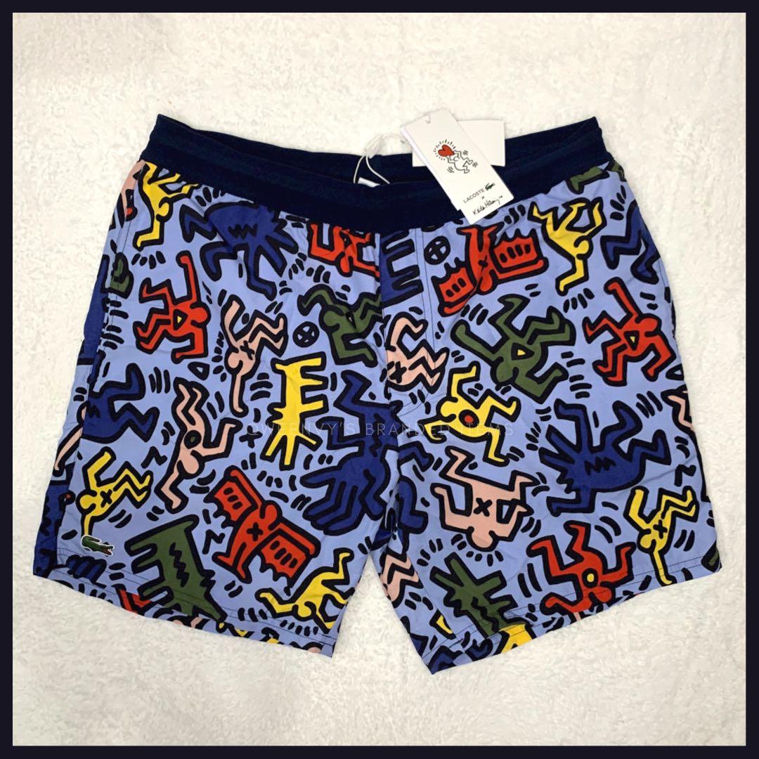 Keith haring lacoste shorts deals