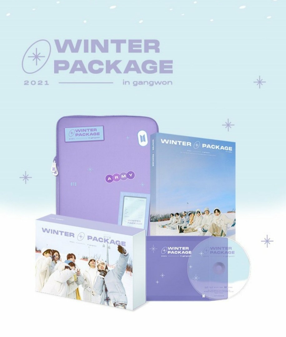BTS WINTER PACKAGE 2021 2ND PREORDER WEVERSE RELEASE, Hobbies & Toys