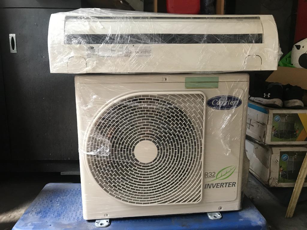 Carrier Split Type 1 Hp Inverter Aircondition Tv Home Appliances Air Conditioning And Heating On Carousell