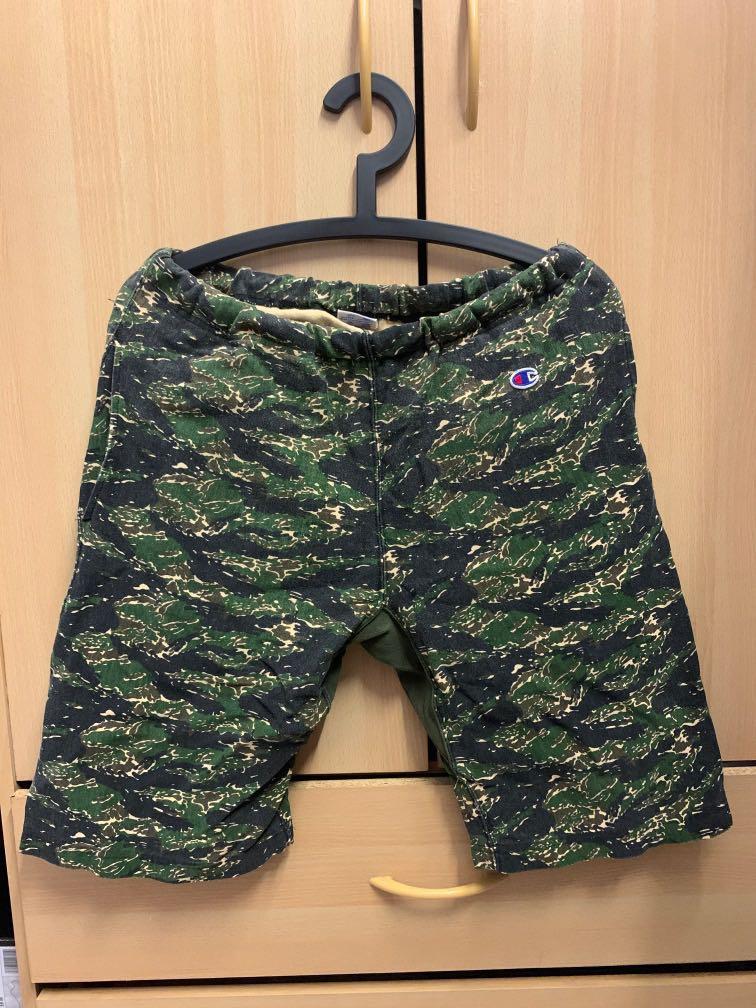 Camo champion shorts outlet