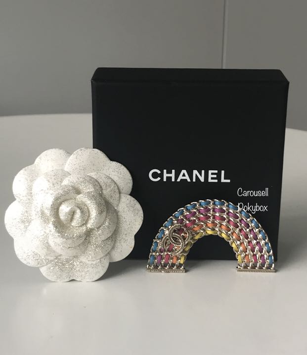CHANEL 18P Rainbow Brooch Women s Fashion Jewelry