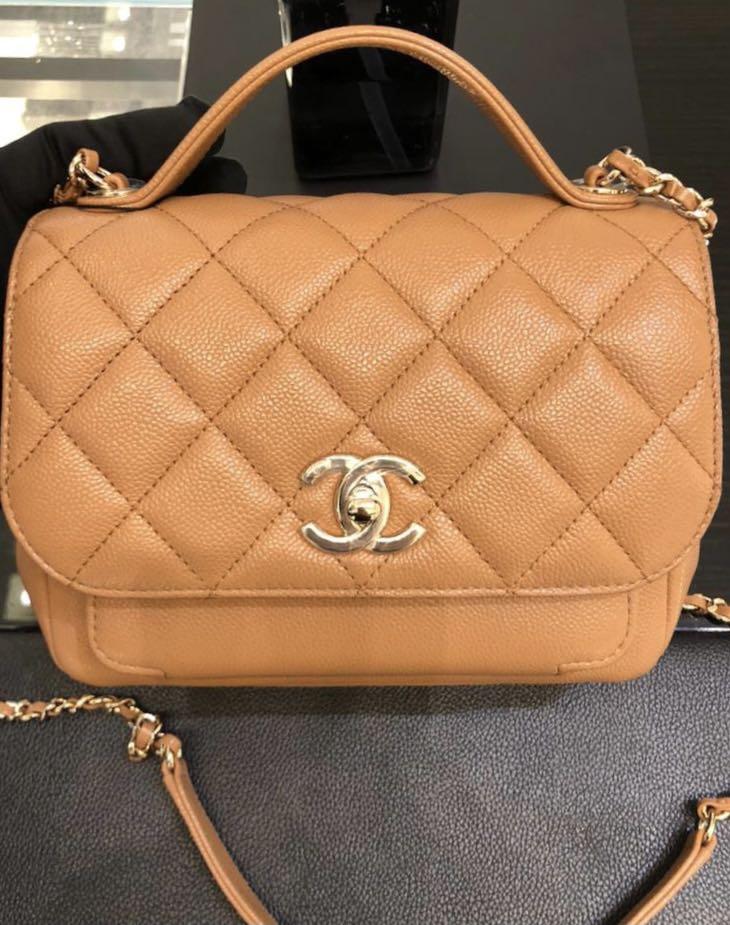Chanel affinity caramel small size, Luxury, Bags & Wallets on Carousell