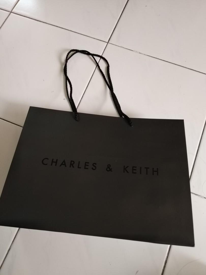 Charles keith sale paper bag