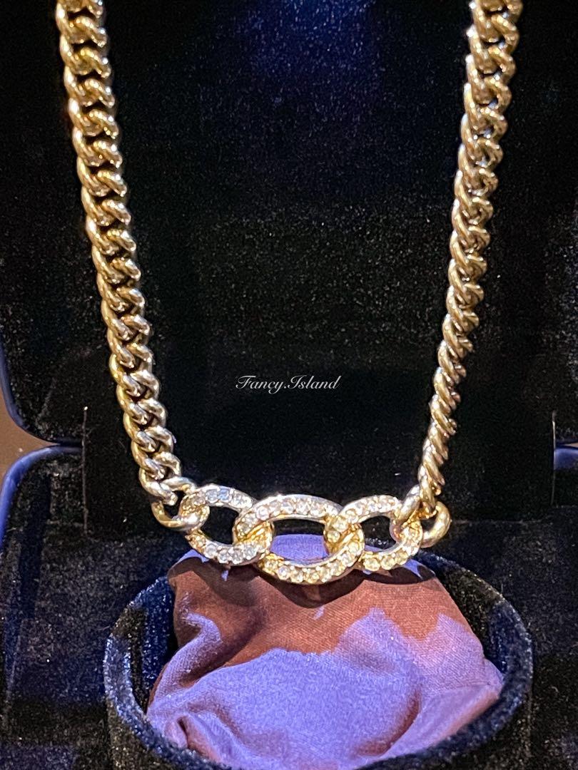 Dior thick chain necklace discount