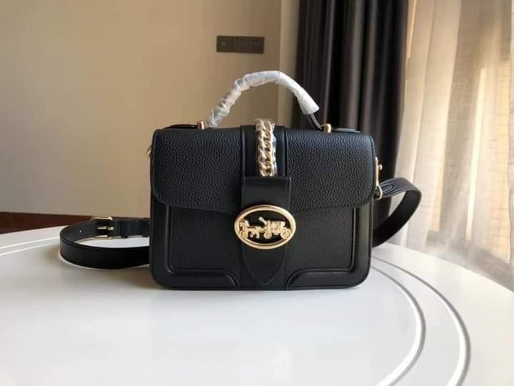 Coach small georgie top handle 2025