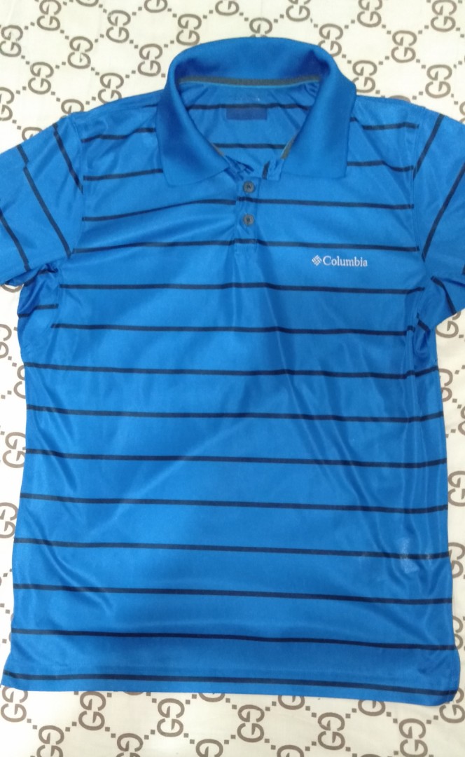 Columbia Dri-fit polo, Men's Fashion 