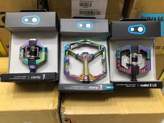Crankbrothers Stamp 7 large LIMITED Edition Oil Slick pedals