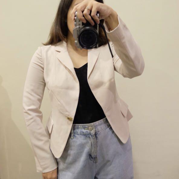 creme blazer