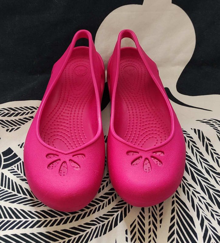 Crocs Taylor Pink Candy Slingback W6 Women s Fashion