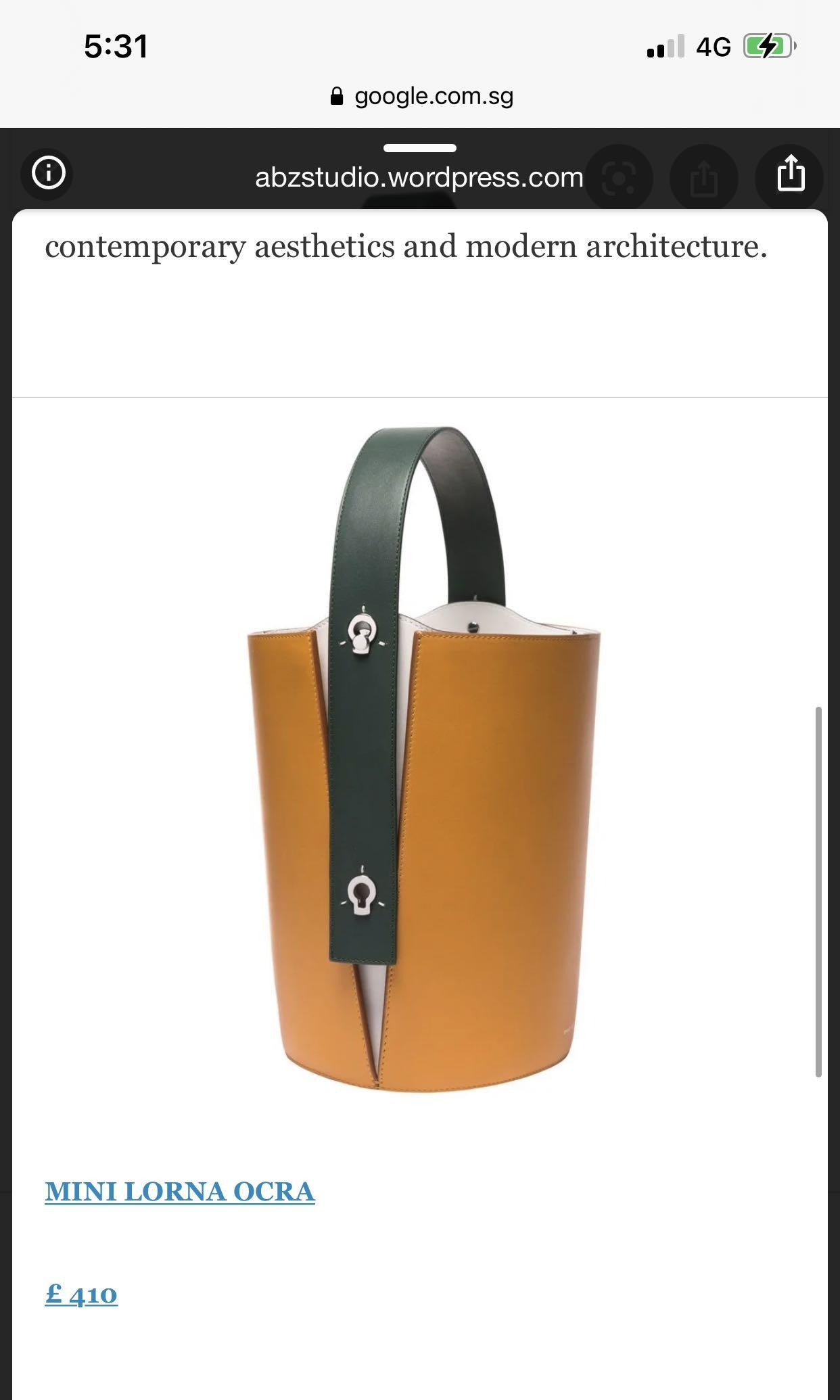 Danse lente mini on sale lorna bucket bag