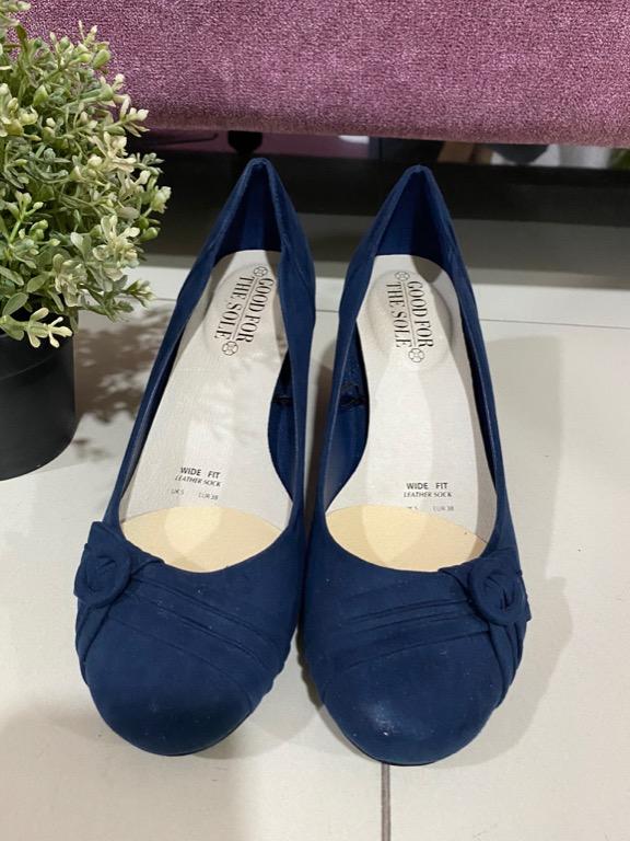 DEBENHAMS GOOD FOR THE SOLE WOMEN COURT SHOES