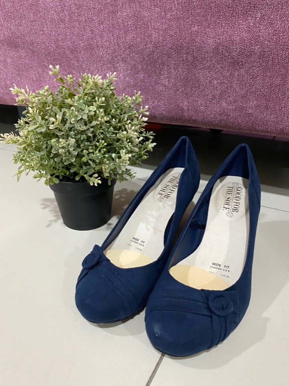 DEBENHAMS GOOD FOR THE SOLE WOMEN COURT SHOES