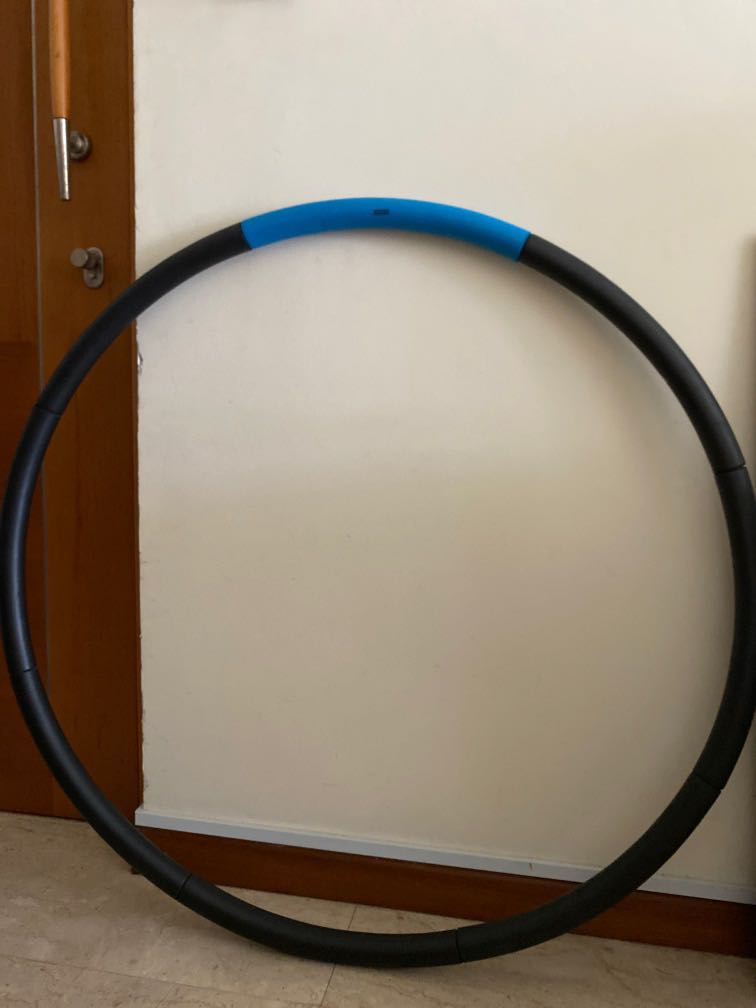 Decathlon Weighted Hoop Sports Equipment Exercise Fitness Cardio Fitness Machines on Carousell