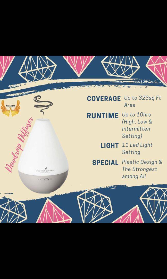 Dew Drop Diffuser (Category: Sanitisers & Disinfectants) located in Kajang. Submitted by euaez (Listing ID 1072520275, Image 1). Description: rm100.