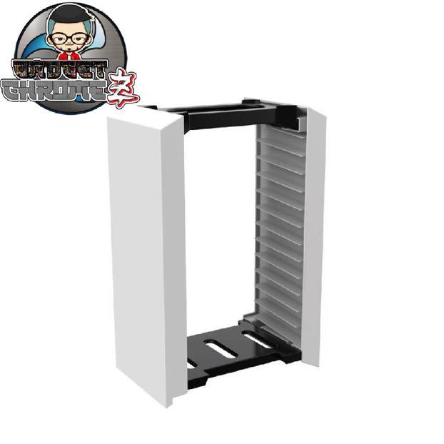 DOBE | PS5 Game Card Box Storage Stand | CD Rack (Category: In-Game Products) located in San Jose del Monte. Submitted by gadget_chromez (Listing ID 1072479335, Image 3). Description: Compatible for PS5 game cards box Store your game cards when not in use and keep them safe Light-small & portable design, easy to pop game cards in and out Each stand holds 12 game card box max.