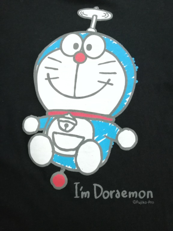 Doraemon S S Tee Big Print Men S Fashion Clothes Tops On Carousell