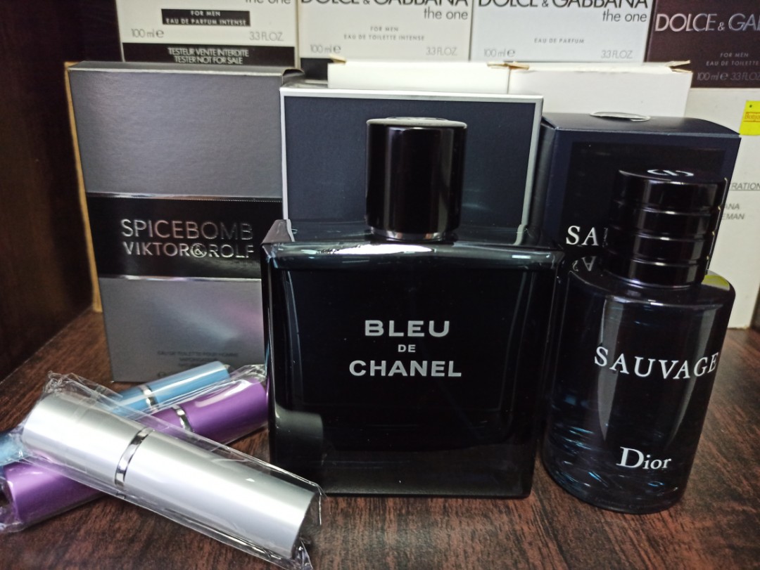 [DOTW] Bleu De Chanel EDT & Dior Sauvage EDT 5ml Decants, Beauty & Personal  Care, Fragrance & Deodorants on Carousell