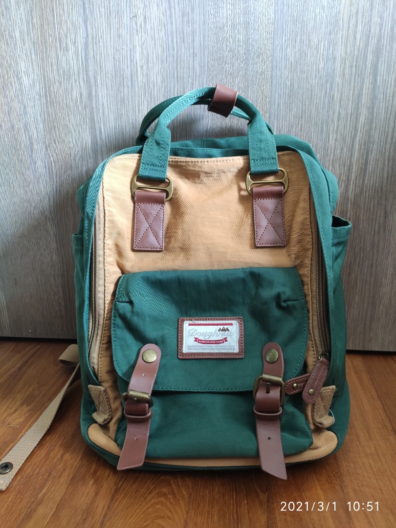 Doughnut Bag Backpack Brown Green Women s Fashion Bags Wallets