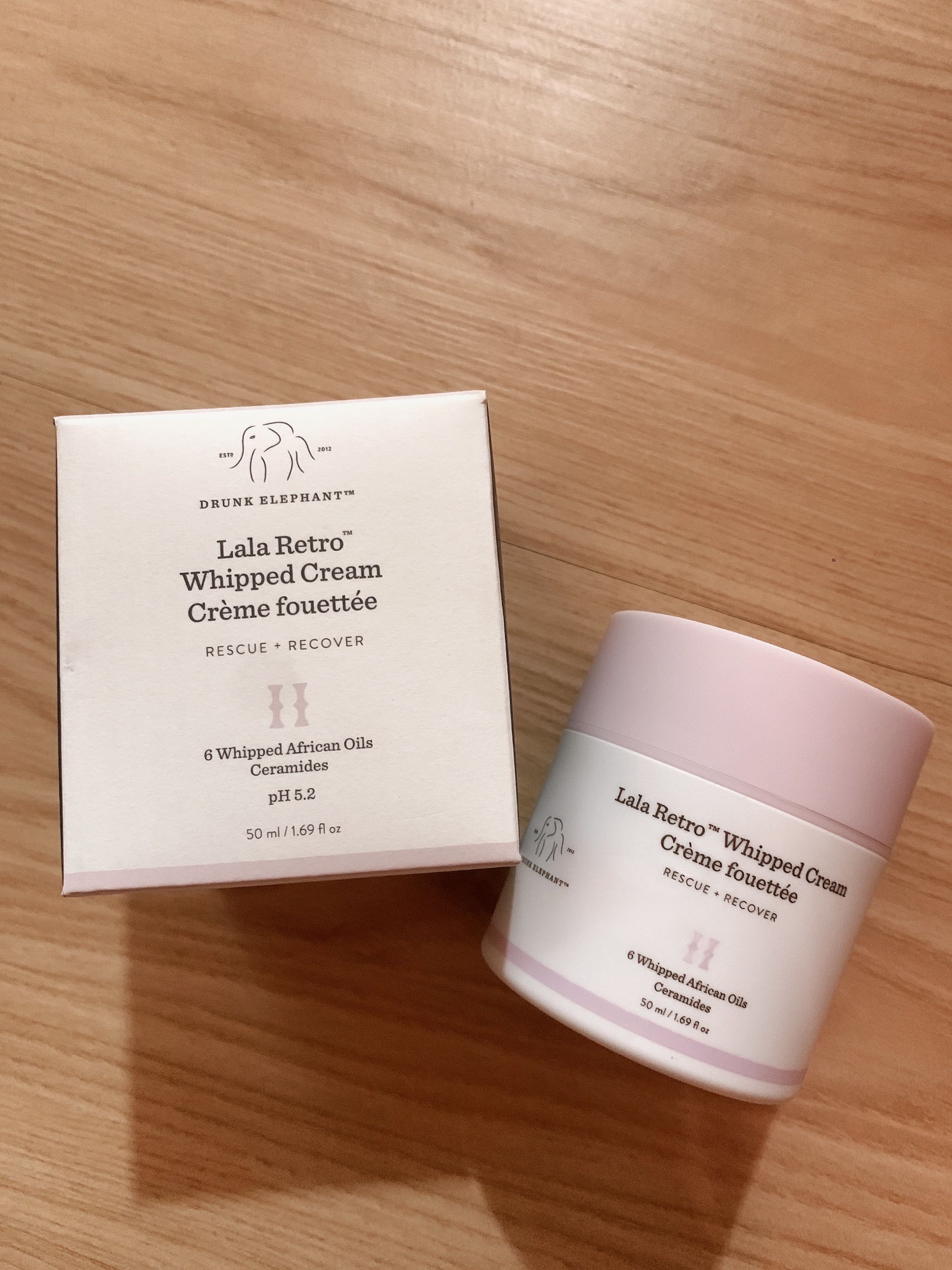 Drunk elephant Lala Retro Whipped Cream 50ml, 美容＆個人護理, 健康及美容 皮膚護理, 面部 面部護理 Carousell