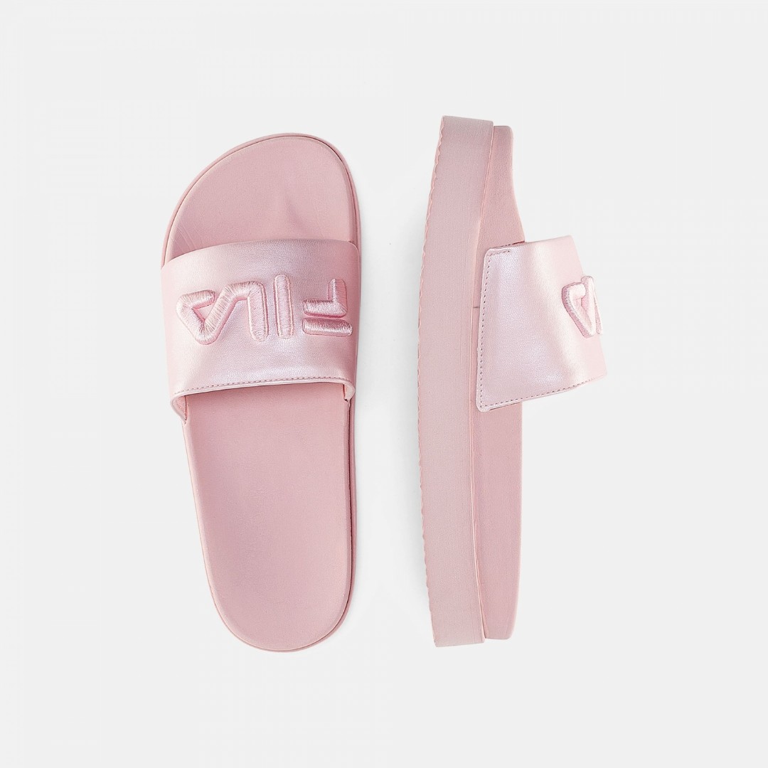 Fila sales slippers pink