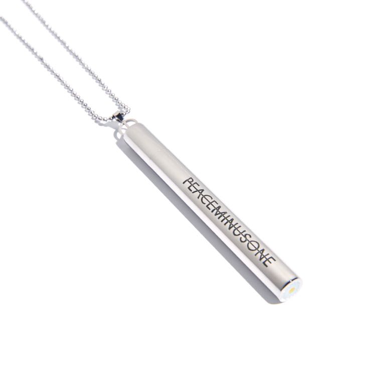 【PEACEMINUSONE】 PMO Necklace #2 Silver Jacob & Co. x PEACEMINUSONE Pendant