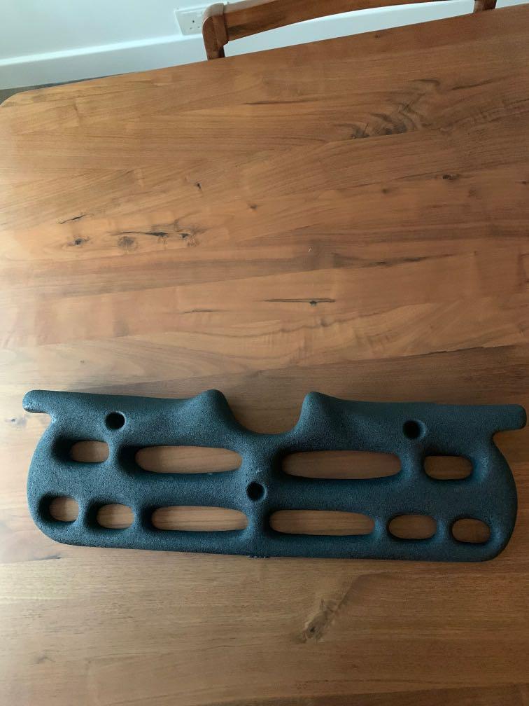 Hangboard /fingerboard rock climbing, 運動產品, 運動與健身, 運動與健身 有氧健身器材