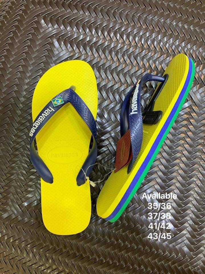 Havaianas best sale yellow blue