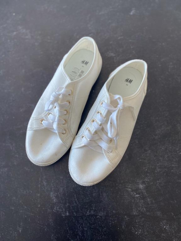 H&m white sneakers new arrivals