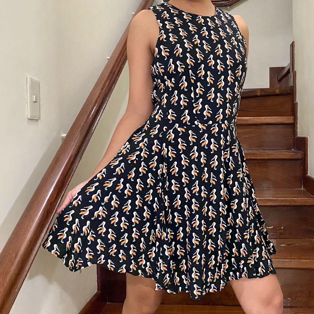 H M Black Flamingo dress Women s Fashion Dresses Sets Dresses
