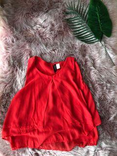 HnM divided red