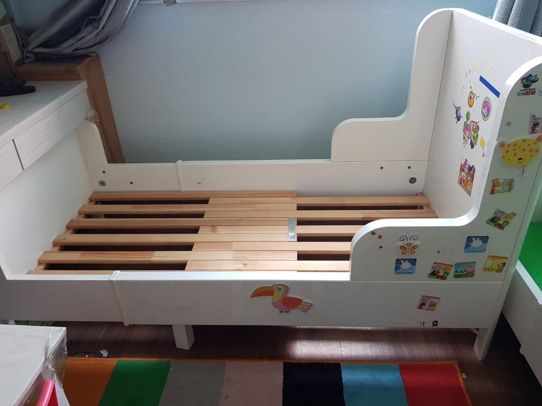 IKEA BUSUNGE extendable Children Bed, Babies & Kids, Baby Nursery
