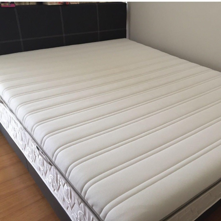 IKEA Malvik Foam Mattress, Furniture, Beds & Mattresses on Carousell