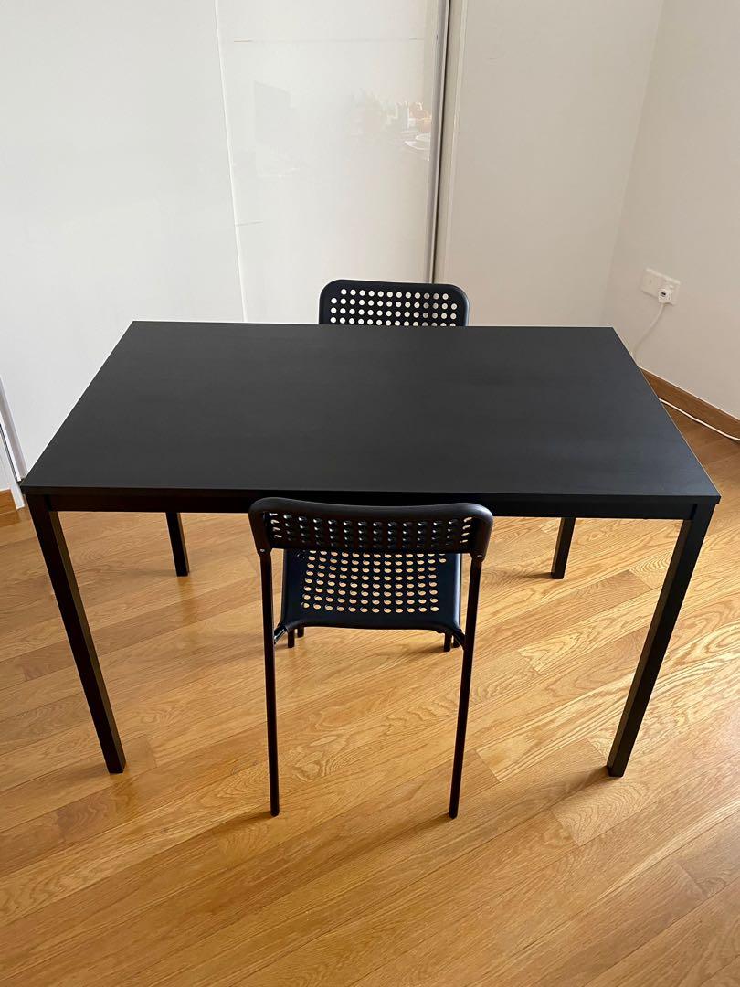 IKEA Table + 2 chairs, Furniture & Home Living, Furniture, Tables