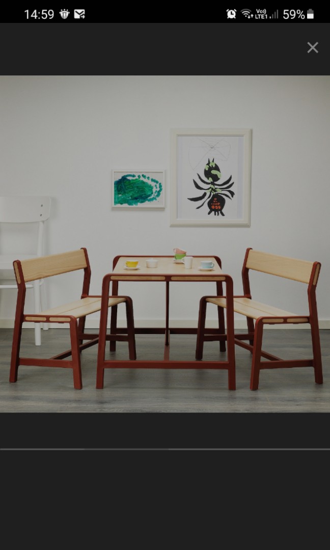 Ypperlig online children's table