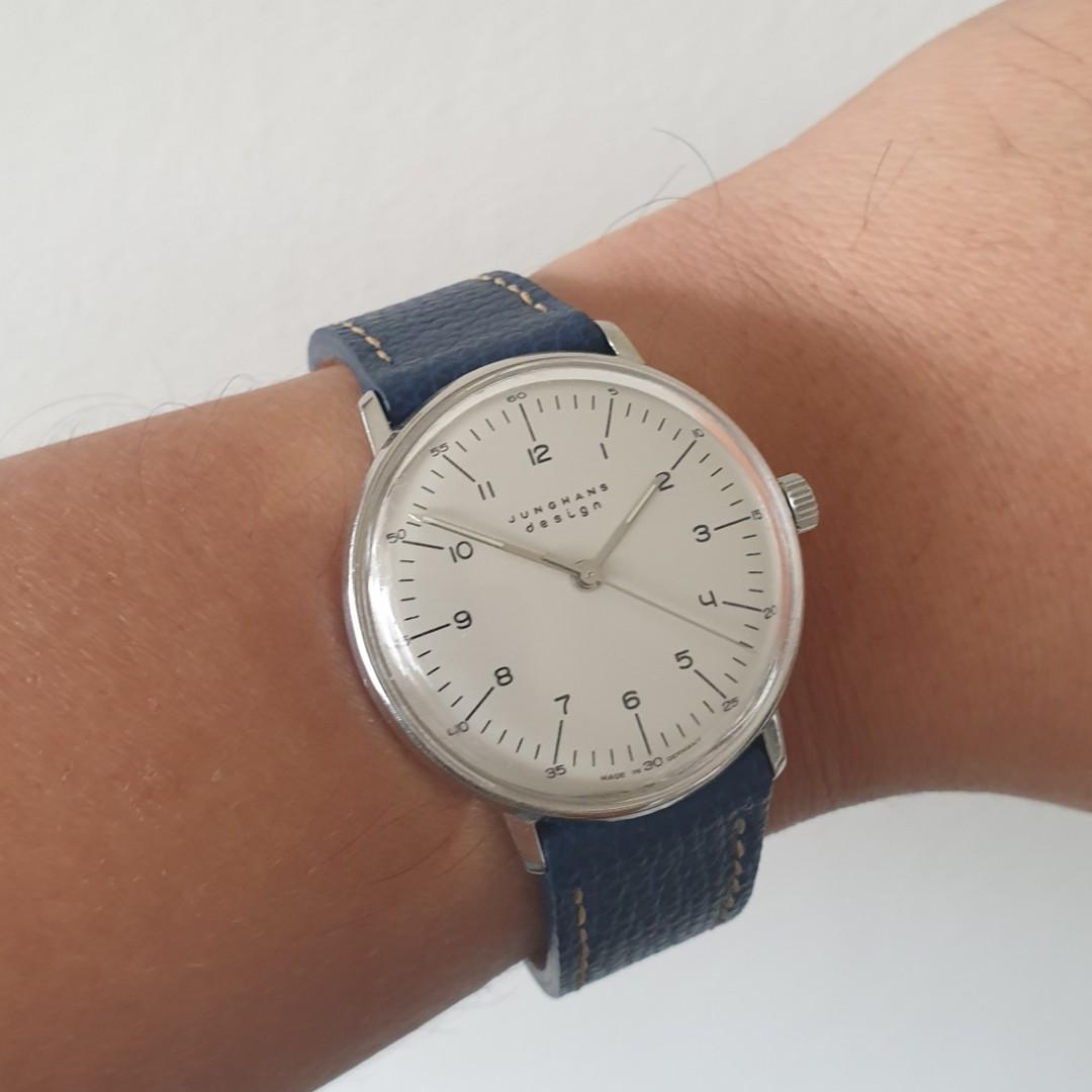 Junghans Max Bill 34mm manual wind vintage watch Mobile Phones